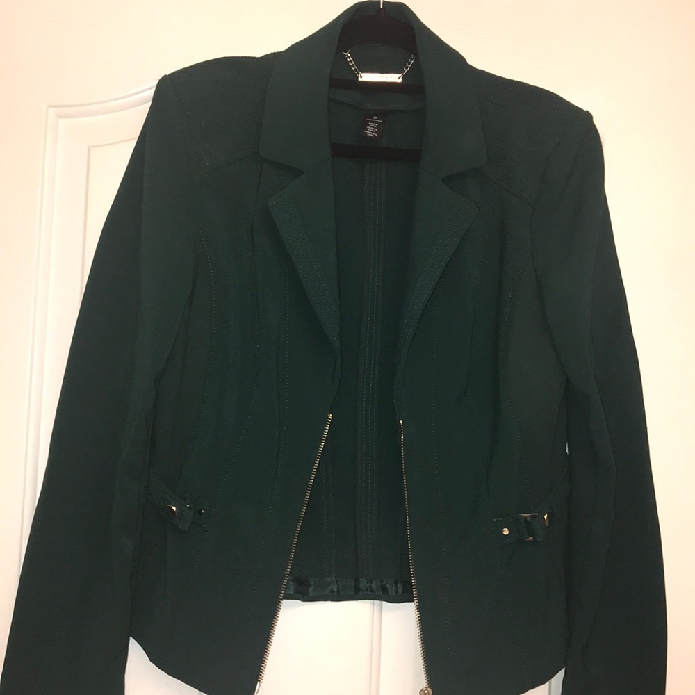 Forest green blazer